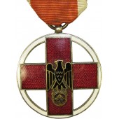 Tredje rikets tyska Röda korsets medalj för sann tjänstgöring. Verdienste um das Deutsche Rote Kreuz