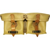 Artificial leather/oilcloth  ammo pouch for Mauser G43 rifle, BLA44.