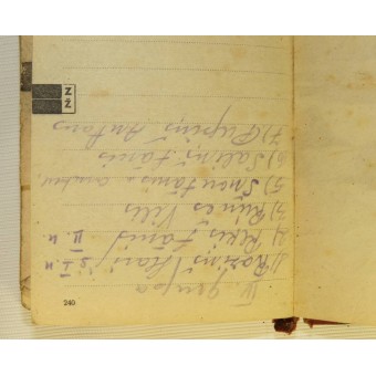 Дневник-календарь Латвийского добровольца в Ваффен СС за 1944-й год Latviesu karaviras. Espenlaub militaria