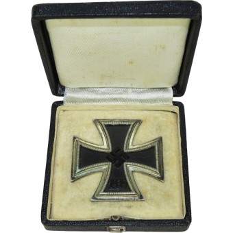 EK1-kors i en låda med nummer. Järnkors av första klass, 1939, 26. Espenlaub militaria