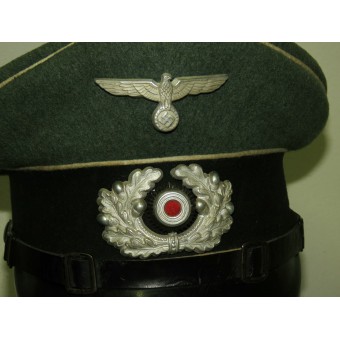 Tysk visirhatt för värnpliktiga inom infanteriet - Wehrmacht Heer. Espenlaub militaria