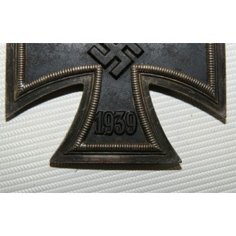 Iron Cross 1939, produttore rara J.J. Stahl Strassburg. Espenlaub militaria