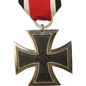 Cruz de hierro 1939, rara productor J.J. Stahl Estrasburgo. Espenlaub militaria