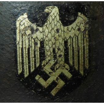 Tysk hjälm M 40 ET 66 enkel dekal Wehrmacht Heer. Espenlaub militaria