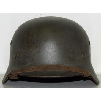 Duitse helm M 40 et 66 Single Decal Wehrmacht Heer. Espenlaub militaria