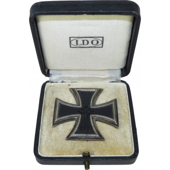 Cruz de Hierro, primera clase, EK1 con caja de LDO. Espenlaub militaria
