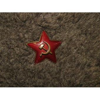 M40 Sovietica cappello invernale Ushanka, 1940 anni datata dal Samoilova fabbrica.. Espenlaub militaria