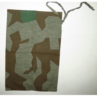 Väska för personliga föremål tillverkad av kamouflagekläder. Espenlaub militaria