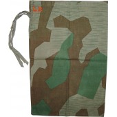 Personal items bag made from camo cloth
