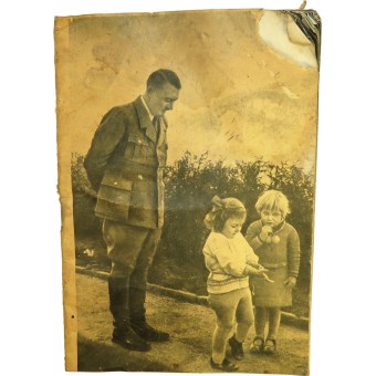 Propagandamagazin auf Estnisch, Hitler und das Kind. Espenlaub militaria