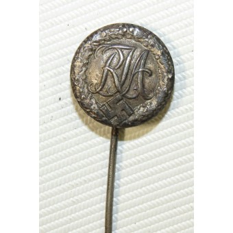 RJA pin, silver grade, Reichsjugendsportabzeichen. Espenlaub militaria
