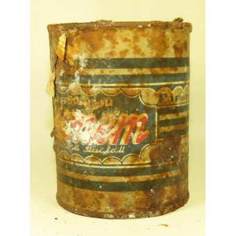 Le déjeuner de sac de larmée rouge soldat « Pâté de foie au beurre », pré-WW2. Espenlaub militaria