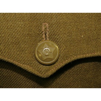 Soviétique russe M 43 prête veste gymnasterka laine de location en état salée. Espenlaub militaria
