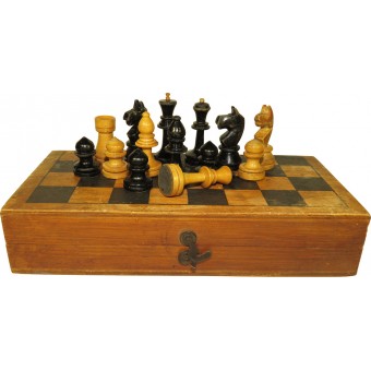 Tavolo da gioco - scacchi, inizio del dopoguerra. Espenlaub militaria