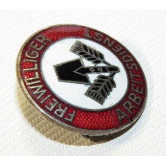 WW2 Duitse badge voor rage vrijwilliger, Freiwilliger Arbeitsdienst.. Espenlaub militaria