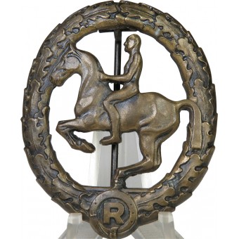 Deutsches Reiterabzeichen Klasse 3 en bronce. Espenlaub militaria
