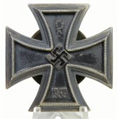 Iron Cross 1st Class, screw back, L/58 for Rudolf Souva