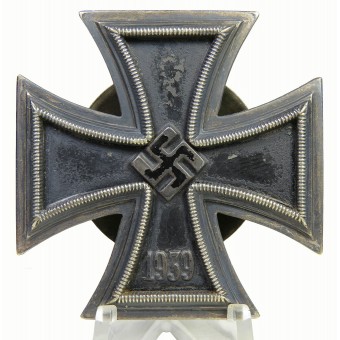Croix de fer de 1re classe, dos à vis, L / 58 pour Rudolf Souva. Espenlaub militaria