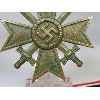 Крест за военные заслуги 1939, с мечами. Бронза. Espenlaub militaria