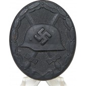 Mint, ongemarkeerd Wond badge in zwart 1939