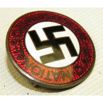NSDAP Mitgliedsabzeichen M1 / 128-Eugen Schmidhäussler. Espenlaub militaria