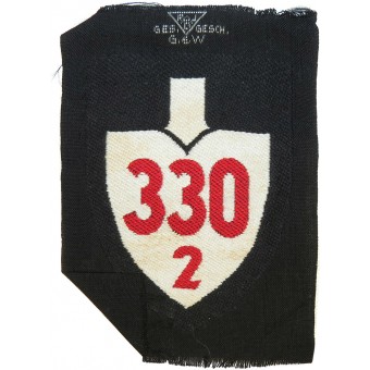 XXXIII  Alpenland  RAD Gruppe 330-2 sleeve patch. Espenlaub militaria
