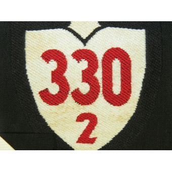 XXXIII Alpenland RAD Gruppe 330-2 Ärmelaufnäher. Espenlaub militaria