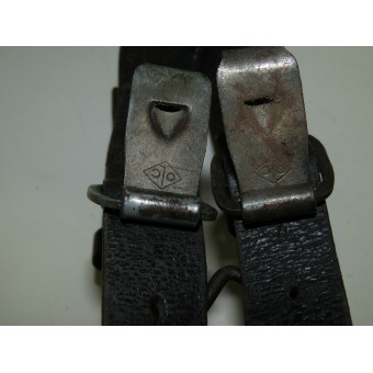 Combat en cuir bracelet Y pour ou Wehrmacht Waffen-SS. Espenlaub militaria