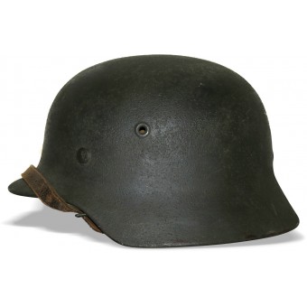 M40 ET 62 helmet in field sand paint camouflage. Espenlaub militaria