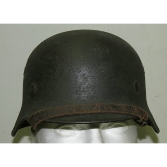 M40 ET 62 Helm in Feldsandfarben-Tarnung. Espenlaub militaria