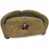 M 40 Winter fur hat for the command crew of RKKA