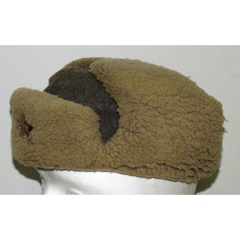 M 40 Winter fur hat for the command crew of RKKA. Espenlaub militaria