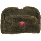 M 40 winter hat of Red Army- Ushanka