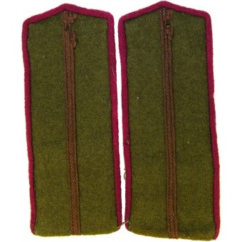 Las correas del hombro M43 para los comandantes subalternos de servicios de intendencia del Ejército Rojo. Espenlaub militaria