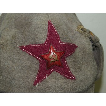 Cappello Armata Rossa fanteria Inverno 27/32 M Moleskin fatto. Espenlaub militaria