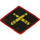 Red Army sleeve patch for anti-tank artillery. 