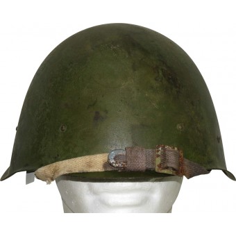 Casco de acero SSh-40, fabricado en 1941. Espenlaub militaria