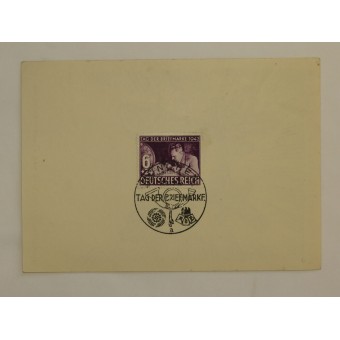 Primer día Tag der Briefmarke 1942 postal. Espenlaub militaria