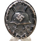 Zwart staal omwonden badge 1939