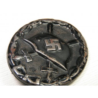 Black grade steel wound badge 1939. Espenlaub militaria