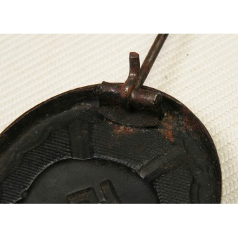 Badge blessure noire 1939 - Meybauer, L / 13 acier. Espenlaub militaria