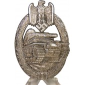 WW2 German tank assault badge, silver class
