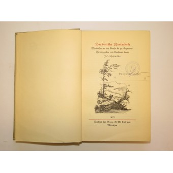 Das deutsche Wanderbuch (Le guide du voyageur allemand). Espenlaub militaria