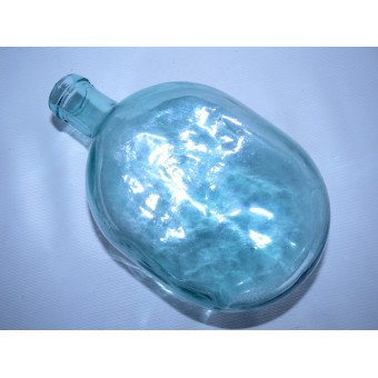 Bluish glass RKKA water bottle. Espenlaub militaria