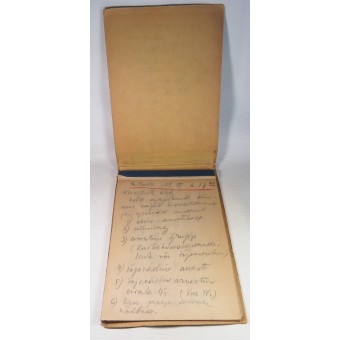 WW2 Notebook de lArmée rouge propagandiste.. Espenlaub militaria