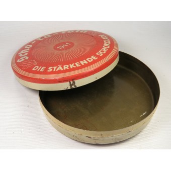 Scho-ka-kola chocolate tin for Wehrmacht. 1941. Espenlaub militaria