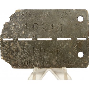 Смертный Медальон военнопленного из шталага-326 –VI-K Штукенброк. Espenlaub militaria