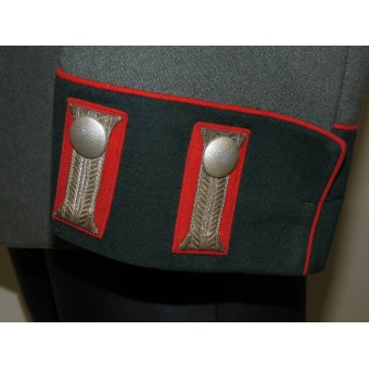 Sfilata tunica Waffenrock per Oberkanonier della Wehrmacht. Espenlaub militaria
