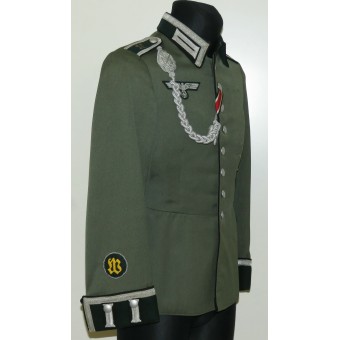 Wehrmacht Waffenrock for Unteroffizier of 57th combat engineer battalion. Espenlaub militaria