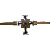 Миниатюра-брошь, немецкого материнского креста 1938 г., 3 класс